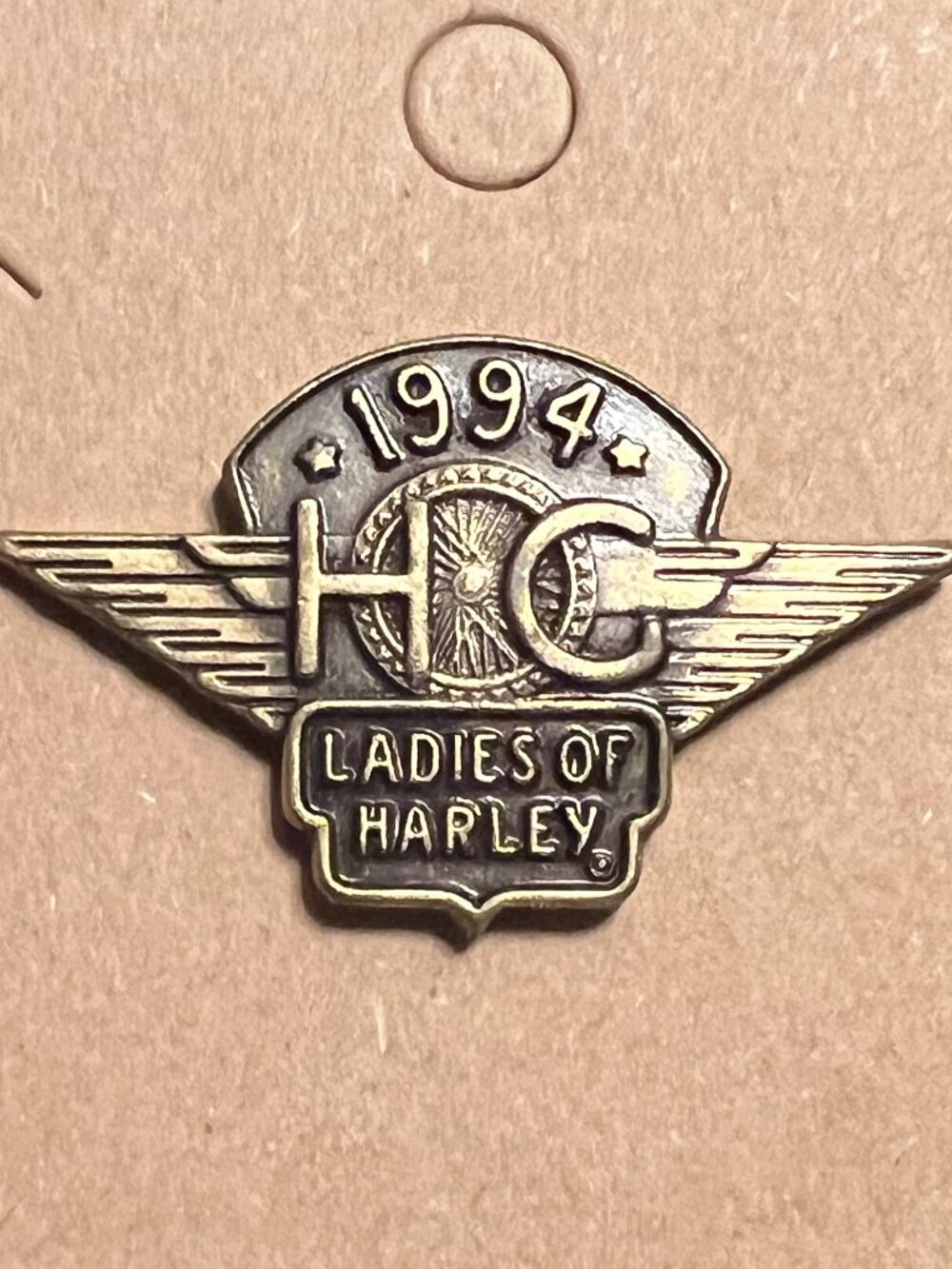 Vintage 1994 Harley-Davidson H.O.G. Ladies of Harley Pin (006)